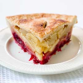Recipe Photo: Apple-Cranberry Pie