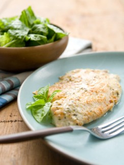 Recipe Photo: Broiled Tilapia with Parmesan and Herbs