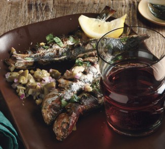 Recipe Photo: Grilled Monterey Sardines with Lemon and Herbs