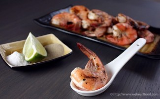Grilled Salt-and-Pepper Shrimp