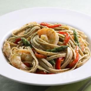 Recipe Photo: Shrimp & Pesto Pasta