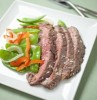Recipe Photo: Flank Steak with Snow Peas