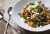 Pearl Couscous and Zucchini Salad With Tomato Vinaigrette