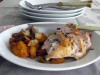 Recipe Photo: Turkey Breast Roasted on a Bed of Vegetables