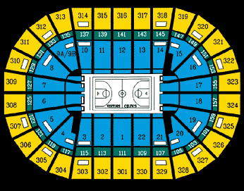 TD Garden Seating Chart & Map