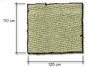 grain sack 125cm by 110cm