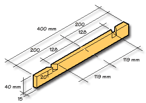 Make 6 pieces of wood