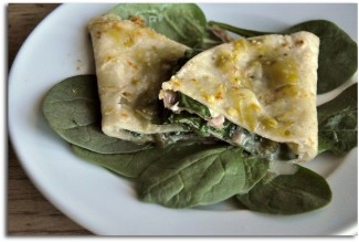 Spinach and Cheese Quesadillas Spinach and Cheese Quesadillas