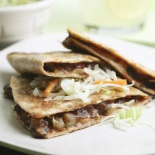 Barbecue Portobello Quesadillas Recipe Photo: Barbecue Portobello Quesadillas