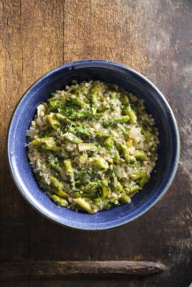 Couscous “Risotto” with Asparagus