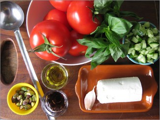 Red Gazpacho Recipe Photo: Red Gazpacho