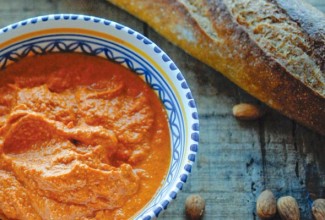 Salsa Romesco (Red Pepper, Garlic, and Nut Sauce) Recipe Photo: Salsa Romesco (Red Pepper, Garlic, and Nut Sauce)