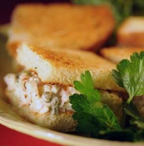 Shrimp Salad Sandwiches Recipe Photo: Shrimp Salad Sandwiches