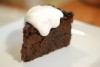 Recipe Photo: Dark Molasses Gingerbread With Whipped Cream