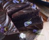 Recipe Photo: Giant Chocolate Cake with Bittersweet Chocolate Ganache and Edible