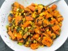 Grilled Sweet Potato and Corn Salad